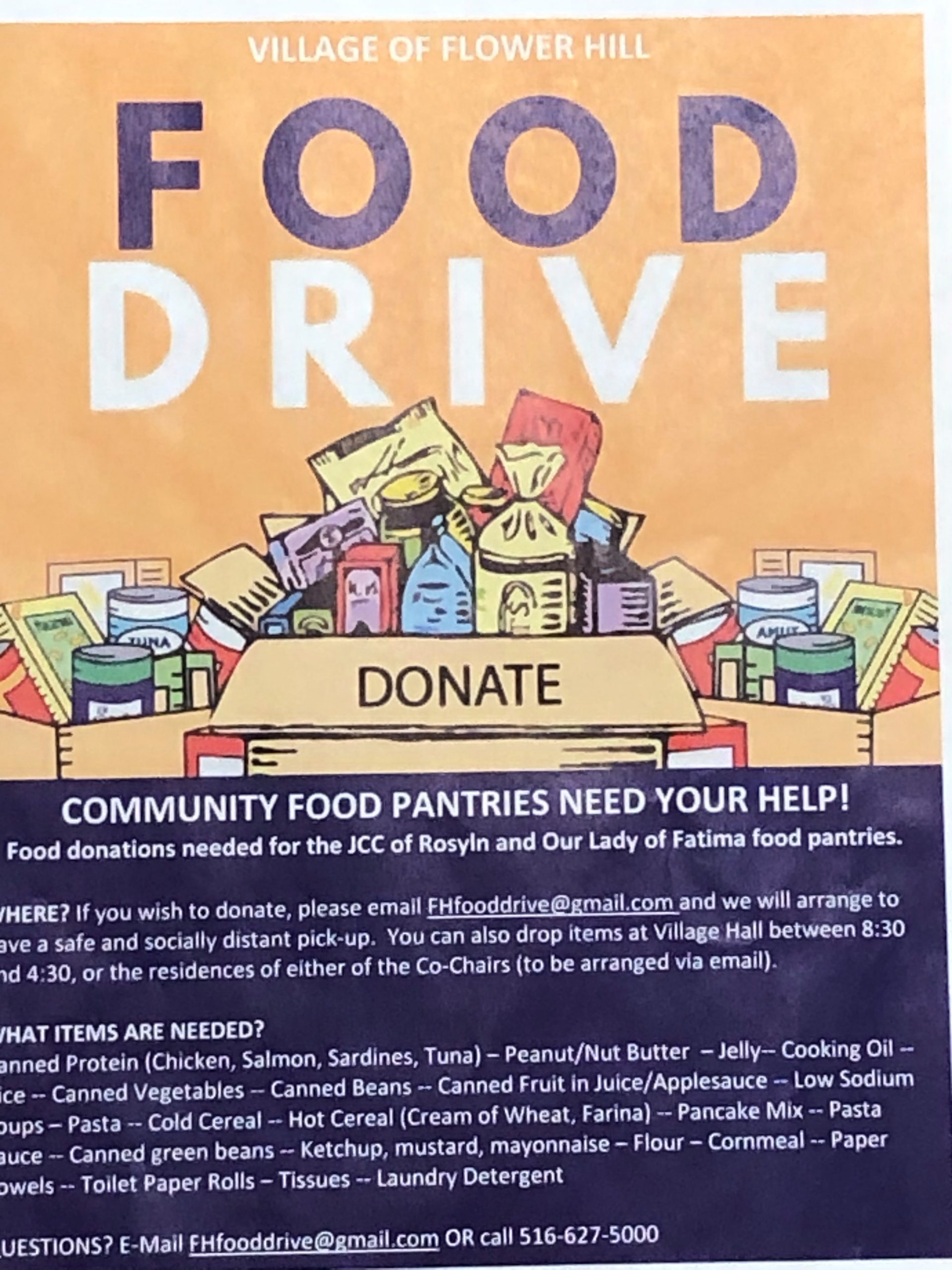 please donate food